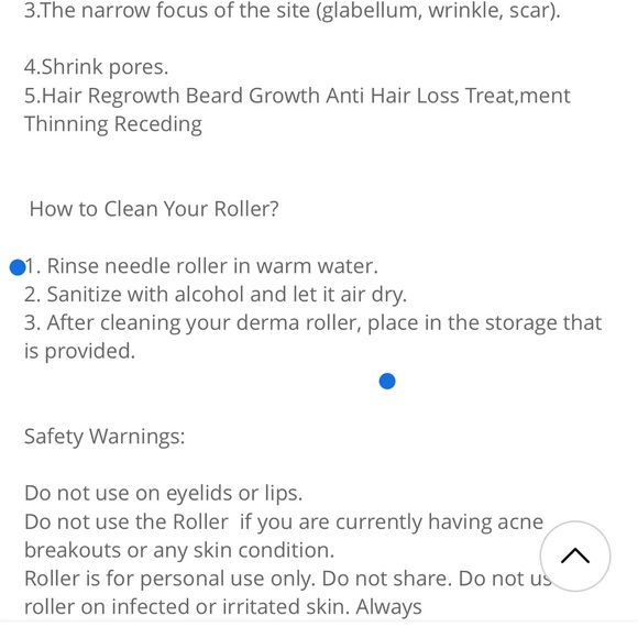 Micro-Needling Derma Roller for Skin Care Body Treatment hair growth - Picture 4 of 6